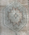 Turkish Mini Rug Oriental Hand Knotted Vintage Rug  1'8'' x  3' #12215