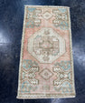 Turkish Mini Rug Oriental Hand Knotted Vintage Rug  1'6'' x  2'8'' #12213