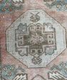 Turkish Mini Rug Oriental Hand Knotted Vintage Rug  1'6'' x  2'8'' #12213