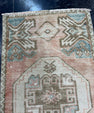 Turkish Mini Rug Oriental Hand Knotted Vintage Rug  1'6'' x  2'8'' #12213