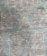 Turkish Mini Rug Oriental Hand Knotted Vintage Rug  1'7'' x  3'4'' #12209