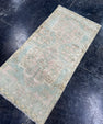Turkish Mini Rug Oriental Hand Knotted Vintage Rug  1'7'' x  3'4'' #12209