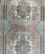 Turkish Mini Rug Oriental Hand Knotted Vintage Rug  1'6'' x  3'5'' #12210