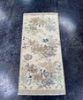 Turkish Mini Rug Oriental Hand Knotted Vintage Rug  1'6'' x  3'2'' #12208