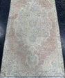 Turkish Mini Rug Oriental Hand Knotted Vintage Rug  1'7'' x  2'11'' #12203