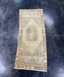 Turkish Mini Rug Oriental Hand Knotted Vintage Rug  1'5'' x  3'3'' #12197