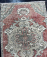 Turkish Mini Rug Oriental Hand Knotted Vintage Rug  1'9'' x  2'11'' #12198