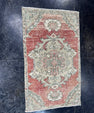 Turkish Mini Rug Oriental Hand Knotted Vintage Rug  1'9'' x  2'11'' #12198