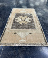 Turkish Mini Rug Oriental Hand Knotted Vintage Rug  1'8'' x  2'11'' #12199