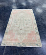 Turkish Mini Rug Oriental Hand Knotted Vintage Rug  1'7'' x  2'9'' #12202