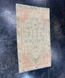 Turkish Mini Rug Oriental Hand Knotted Vintage Rug  1'7'' x  2'9'' #12202