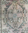 Turkish Mini Rug Oriental Hand Knotted Vintage Rug  1'7'' x  2'10'' #12196