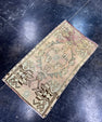 Turkish Mini Rug Oriental Hand Knotted Vintage Rug  1'7'' x  2'10'' #12196