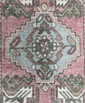 Turkish Mini Rug Oriental Hand Knotted Vintage Rug  1'8'' x  3'1'' #12191