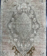 Turkish Mini Rug Oriental Hand Knotted Vintage Rug  1'6'' x  3'5'' #12192