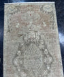 Turkish Mini Rug Oriental Hand Knotted Vintage Rug  1'6'' x  3'5'' #12192