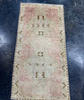 Turkish Mini Rug Oriental Hand Knotted Vintage Rug  1'10'' x  3'8'' #12188