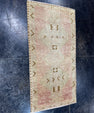 Turkish Mini Rug Oriental Hand Knotted Vintage Rug  1'10'' x  3'8'' #12188