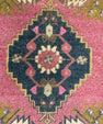 Turkish Mini Rug Oriental Hand Knotted Vintage Rug  1'7'' x  3'3'' #12181