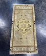 Turkish Mini Rug Oriental Hand Knotted Vintage Rug  1'7'' x  3'3'' #12179