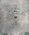 Turkish Mini Rug Oriental Hand Knotted Vintage Rug  1'5'' x  3'10'' #12172