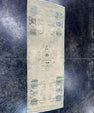 Turkish Mini Rug Oriental Hand Knotted Vintage Rug  1'5'' x  3'10'' #12172