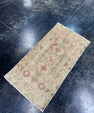 Turkish Mini Rug Oriental Hand Knotted Vintage Rug  1'8'' x  3'3'' #12167