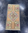 Turkish Mini Rug Oriental Hand Knotted Vintage Rug  1'6'' x  3'1'' #12168