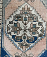 Turkish Mini Rug Oriental Hand Knotted Vintage Rug  1'9'' x  3'2'' #12171