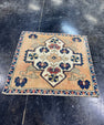 Turkish Mini Rug Oriental Hand Knotted Vintage Rug  2' x  1'11'' #12185