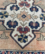 Turkish Mini Rug Oriental Hand Knotted Vintage Rug  2' x  1'11'' #12185