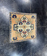 Turkish Mini Rug Oriental Hand Knotted Vintage Rug  2' x  1'11'' #12185