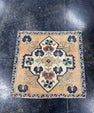 Turkish Mini Rug Oriental Hand Knotted Vintage Rug  2' x  1'11'' #12185