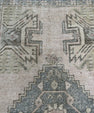 Turkish Mini Rug Oriental Hand Knotted Vintage Rug  1'8'' x  3'2'' #12166