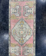 Turkish Mini Rug Oriental Hand Knotted Vintage Rug  1'6'' x  3'3'' #12165