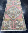 Turkish Mini Rug Oriental Hand Knotted Vintage Rug  1'6'' x  3'3'' #12165