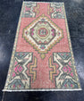 Turkish Mini Rug Oriental Hand Knotted Vintage Rug  1'6'' x  2'10'' #12186