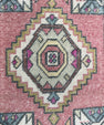 Turkish Mini Rug Oriental Hand Knotted Vintage Rug  1'6'' x  2'10'' #12186