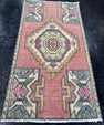Turkish Mini Rug Oriental Hand Knotted Vintage Rug  1'6'' x  2'10'' #12186