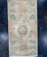 Turkish Mini Rug Oriental Hand Knotted Vintage Rug  1'6'' x  3' #12164