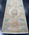 Turkish Mini Rug Oriental Hand Knotted Vintage Rug  1'6'' x  3' #12164