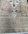 Turkish Mini Rug Oriental Hand Knotted Vintage Rug  1'6'' x  3'4'' #12161