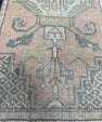 Turkish Mini Rug Oriental Hand Knotted Vintage Rug  1'8'' x  3'3'' #12157