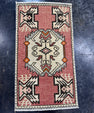 Turkish Mini Rug Oriental Hand Knotted Vintage Rug  1'6'' x  2'9'' #12155