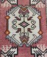 Turkish Mini Rug Oriental Hand Knotted Vintage Rug  1'6'' x  2'9'' #12155