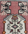 Turkish Mini Rug Oriental Hand Knotted Vintage Rug  1'6'' x  2'9'' #12155