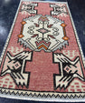 Turkish Mini Rug Oriental Hand Knotted Vintage Rug  1'6'' x  2'9'' #12155