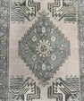 Turkish Mini Rug Oriental Hand Knotted Vintage Rug  1'8'' x  3'4'' #12156