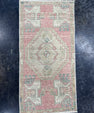 Turkish Mini Rug Oriental Hand Knotted Vintage Rug  1'6'' x  2'11'' #12158