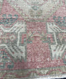 Turkish Mini Rug Oriental Hand Knotted Vintage Rug  1'6'' x  2'11'' #12158
